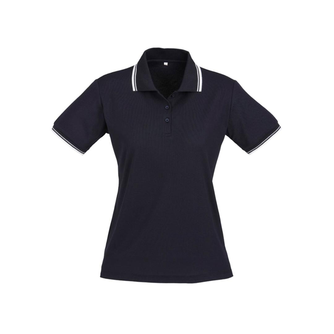 Ladies Cambridge Polo-Navy / White / White