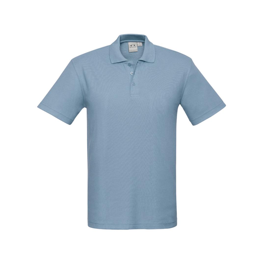 Mens Crew Polo-Spring Blue