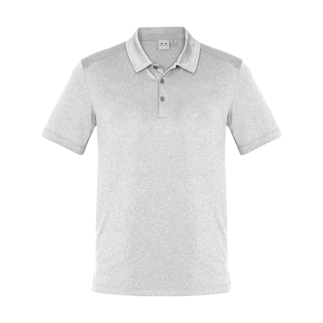 Mens Aero Polo-Silver