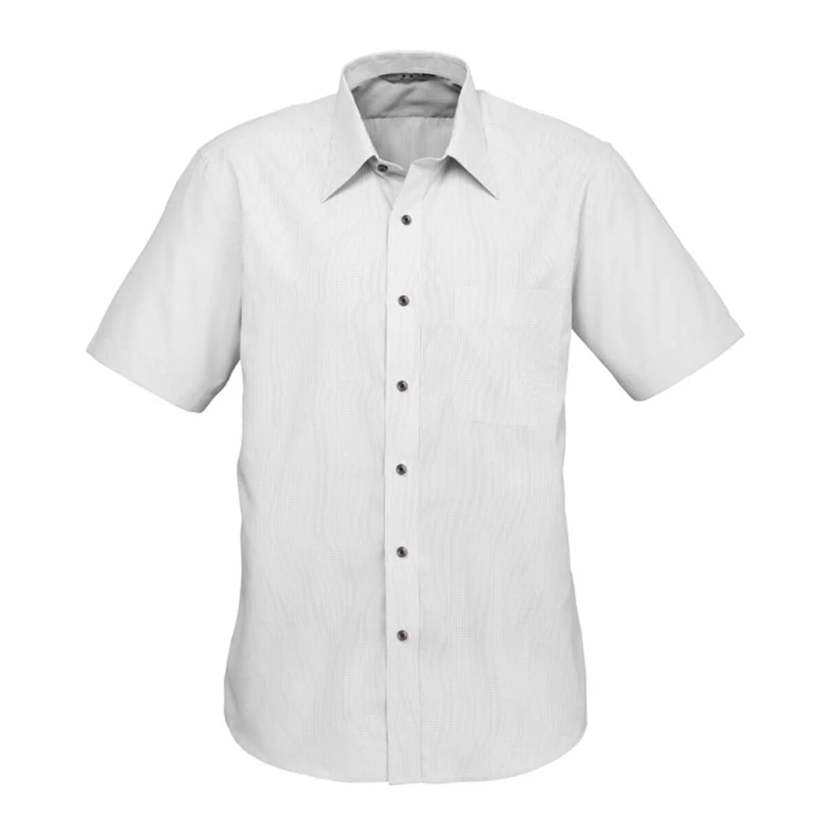 Mens Signature Short Sleeve Shirt-Black