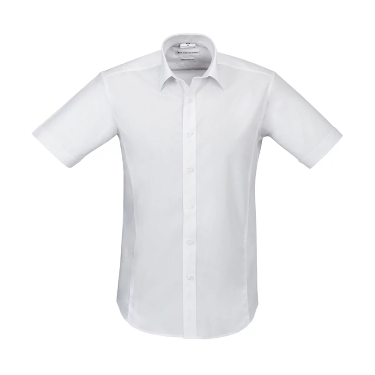 Mens Berlin Short Sleeve Shirt-White