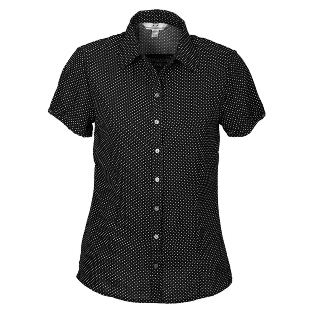 Ladies Ruby Blouse-Black / White