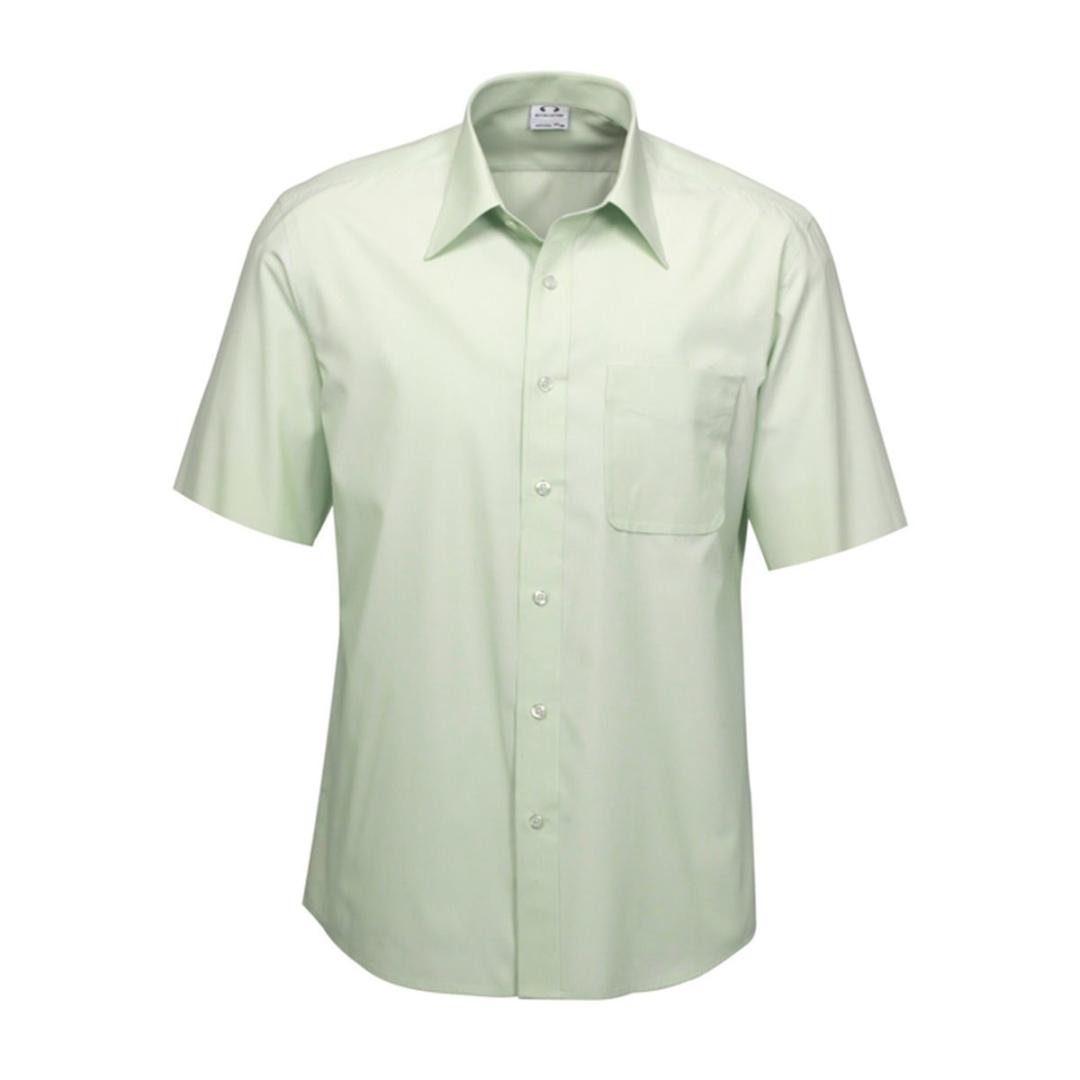 Mens Ambassador Short Sleeve Shirt-Green