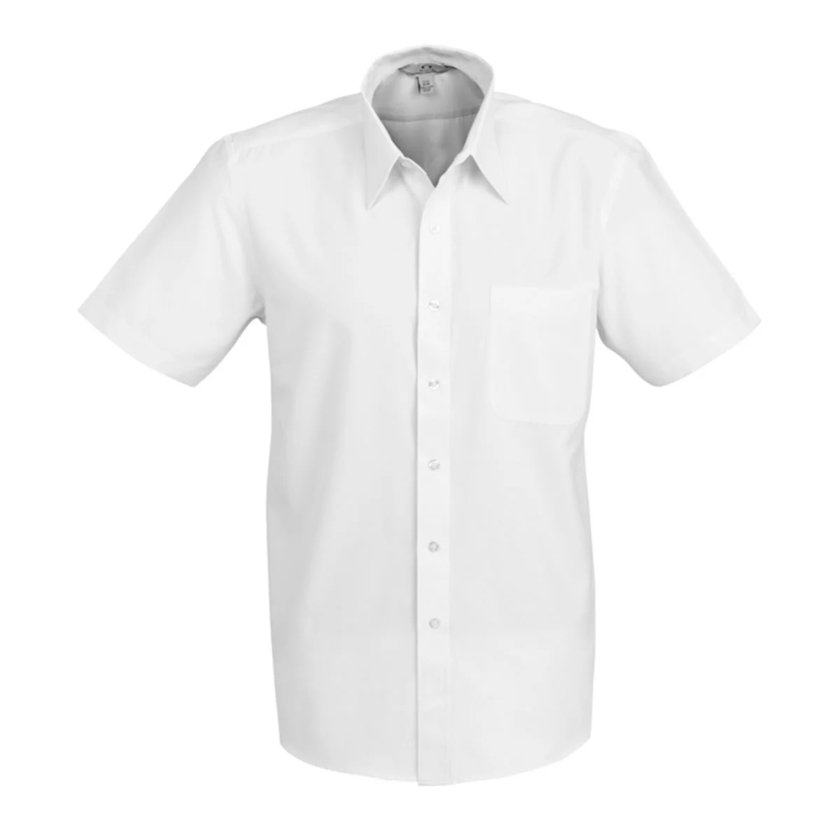 Mens Ambassador Short Sleeve Shirt-White