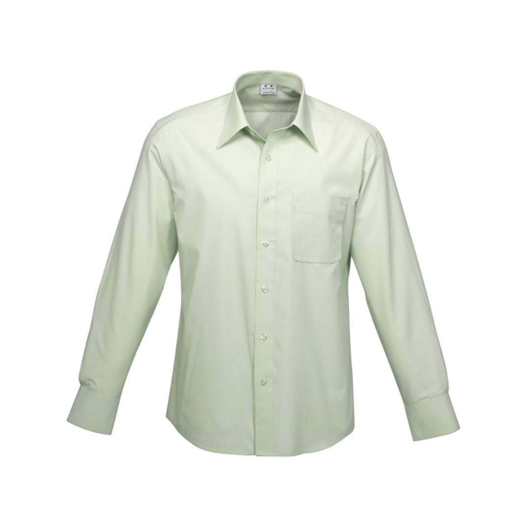 Mens Ambassador Long Sleeve Shirt-Green
