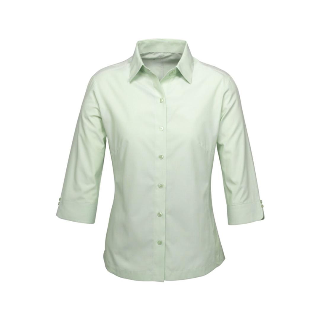 Ladies Ambassador 3/4 Sleeve Shirt-Green