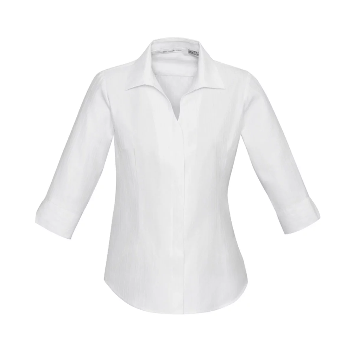 Ladies Preston 3/4 Sleeve Shirt-White