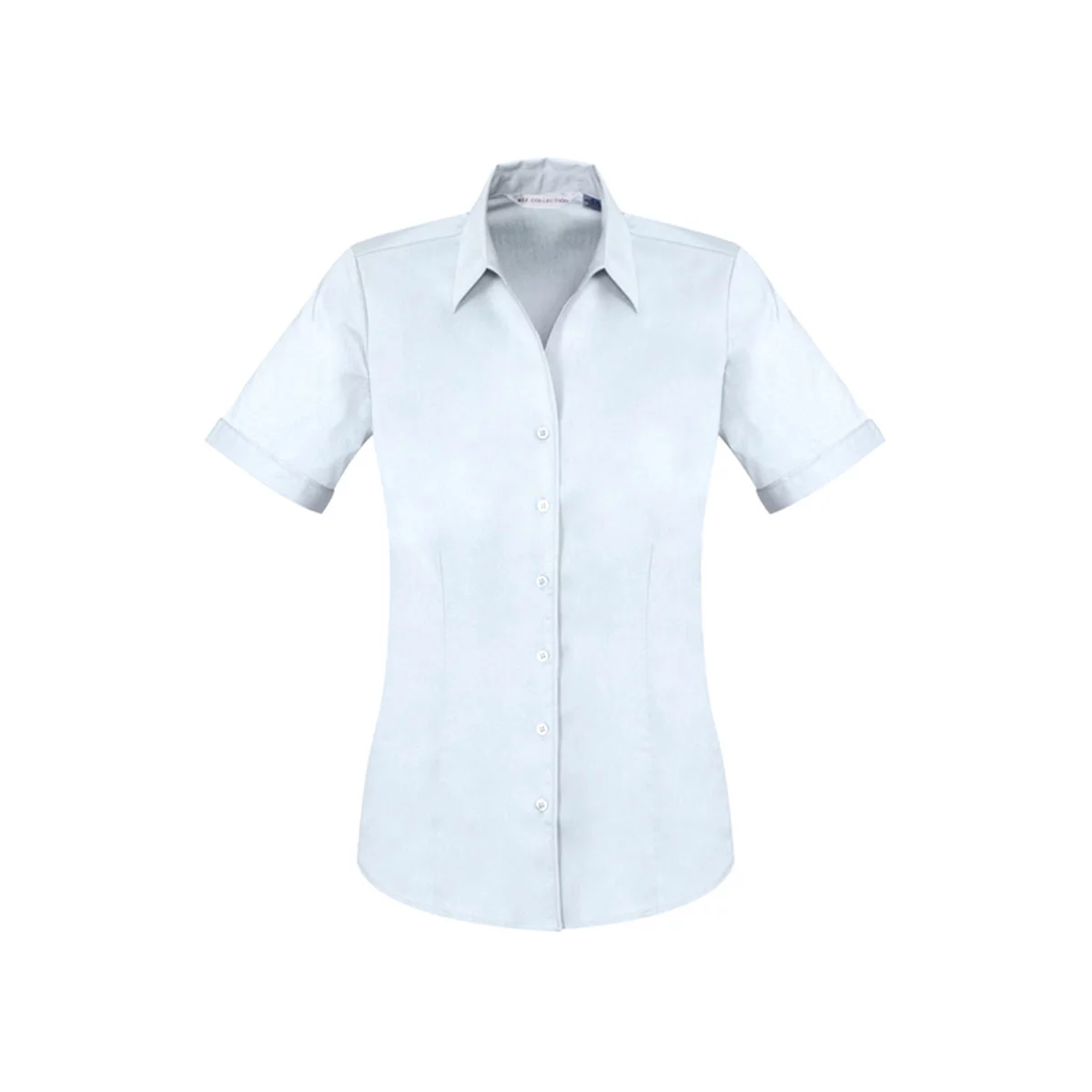 Ladies Monaco Short Sleeve Shirt-White