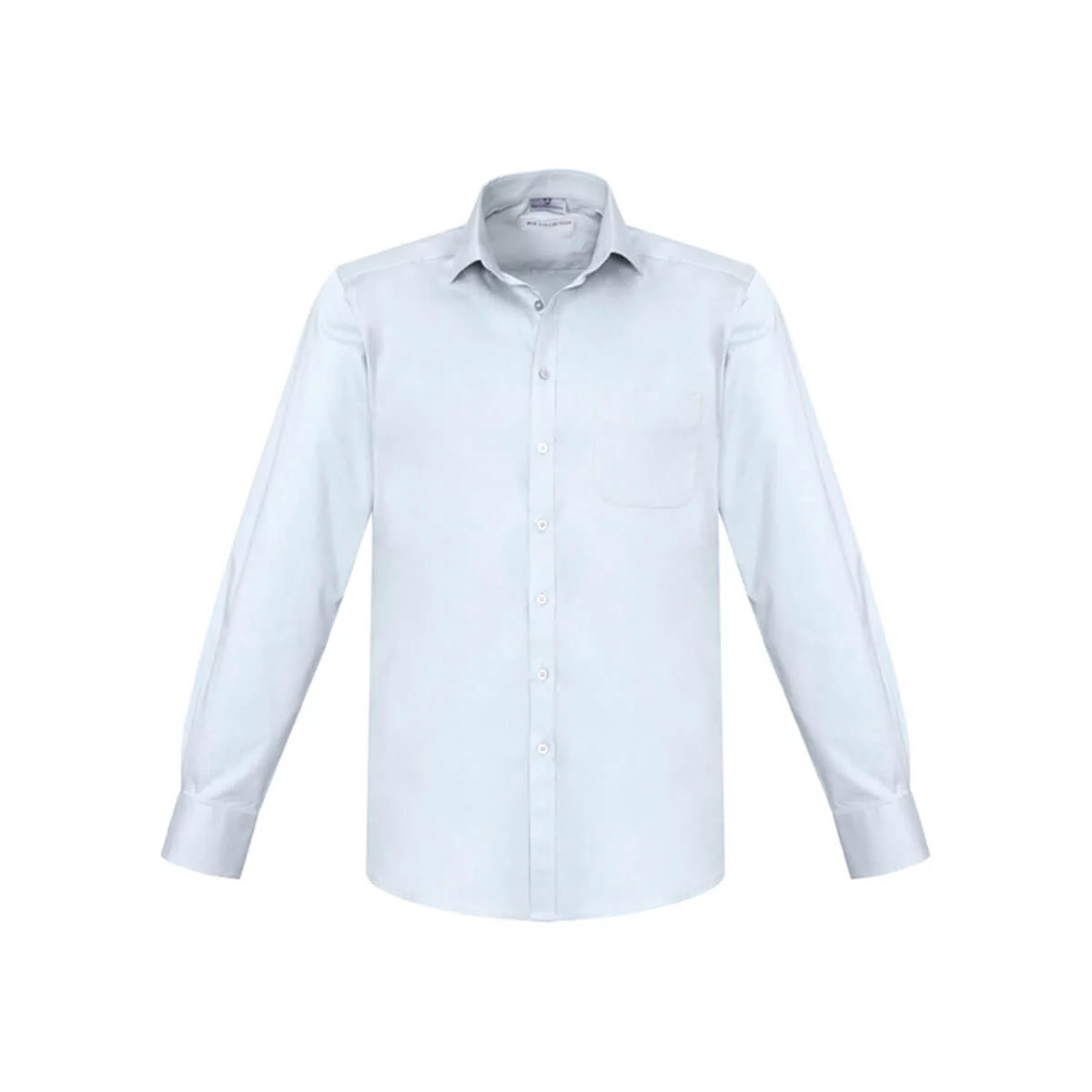 Mens Monaco Long Sleeve Shirt-White