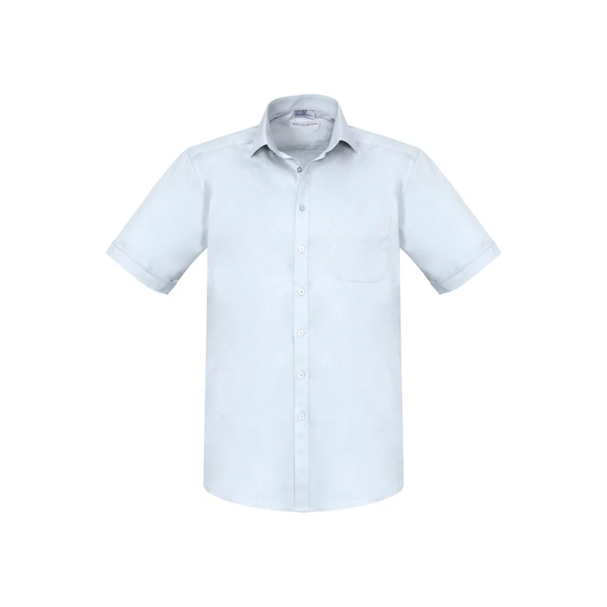 Mens Monaco Short Sleeve Shirt-White