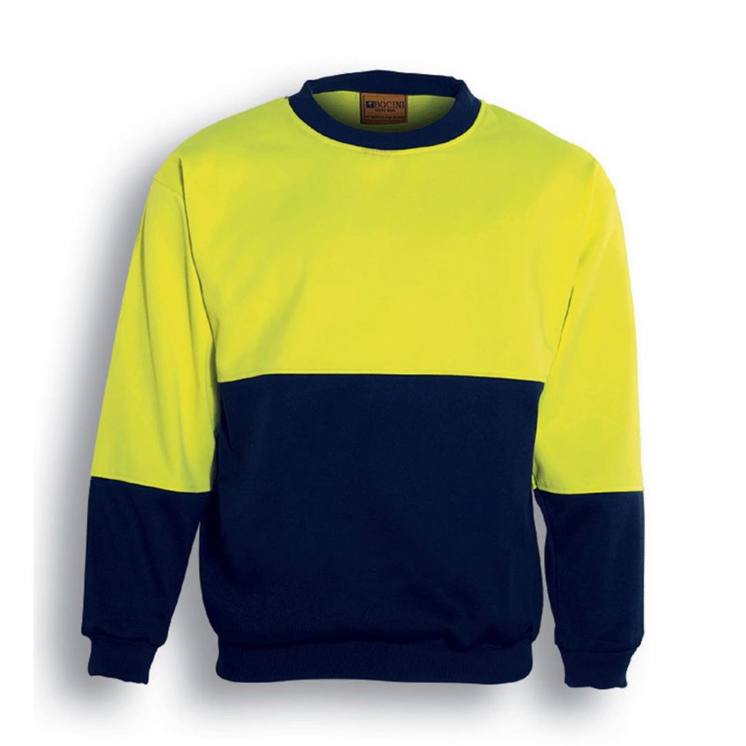 HI-VIS SLOPPY JOE-Lime / Navy