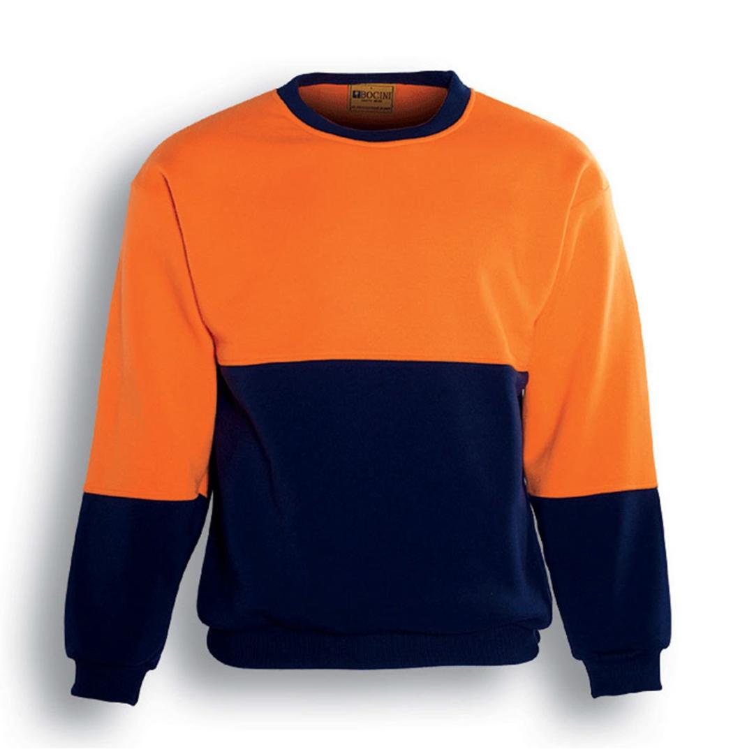 HI-VIS SLOPPY JOE-Orange / Navy