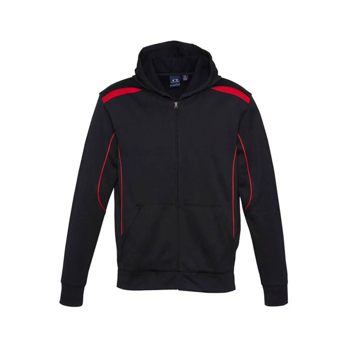 Kids United Hoodie-Black / Red
