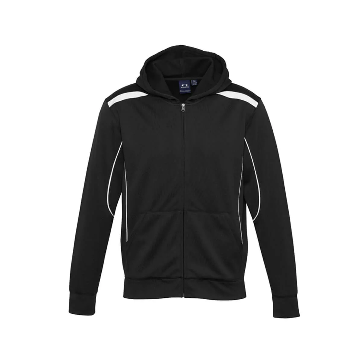 Kids United Hoodie-Black / White