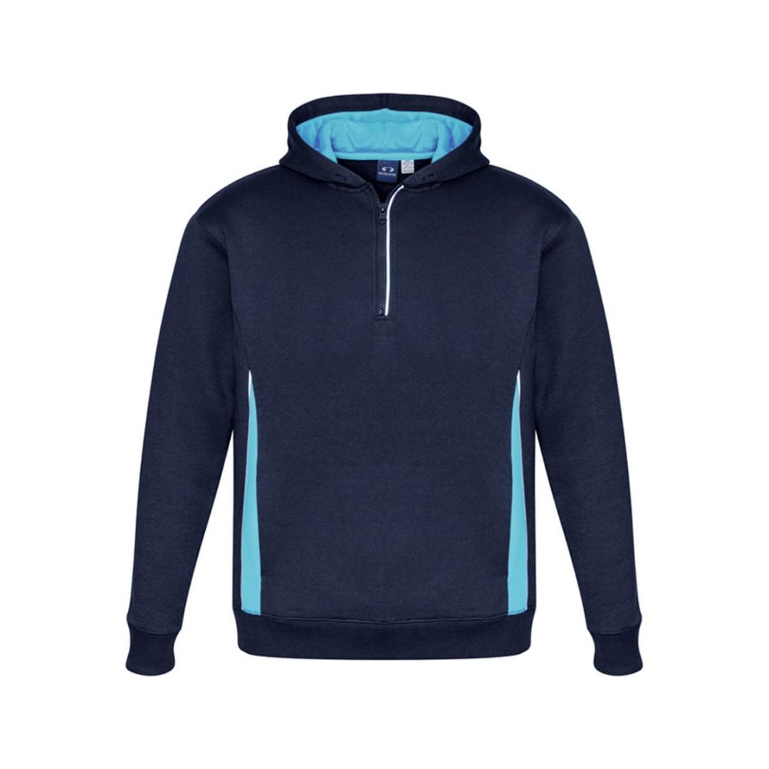 Kids Renegade Hoodie-Navy / Sky / Silver