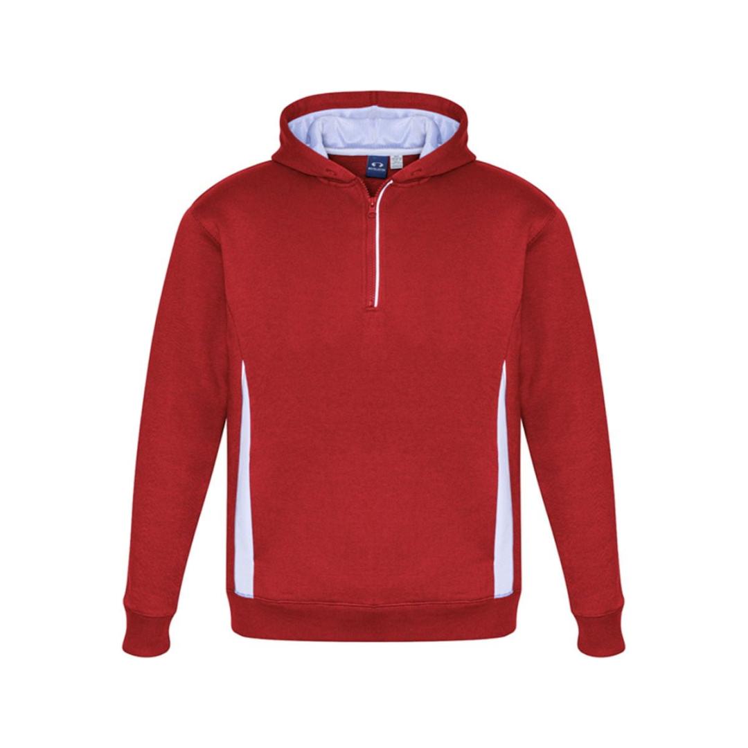 Kids Renegade Hoodie-Red / White / Silver