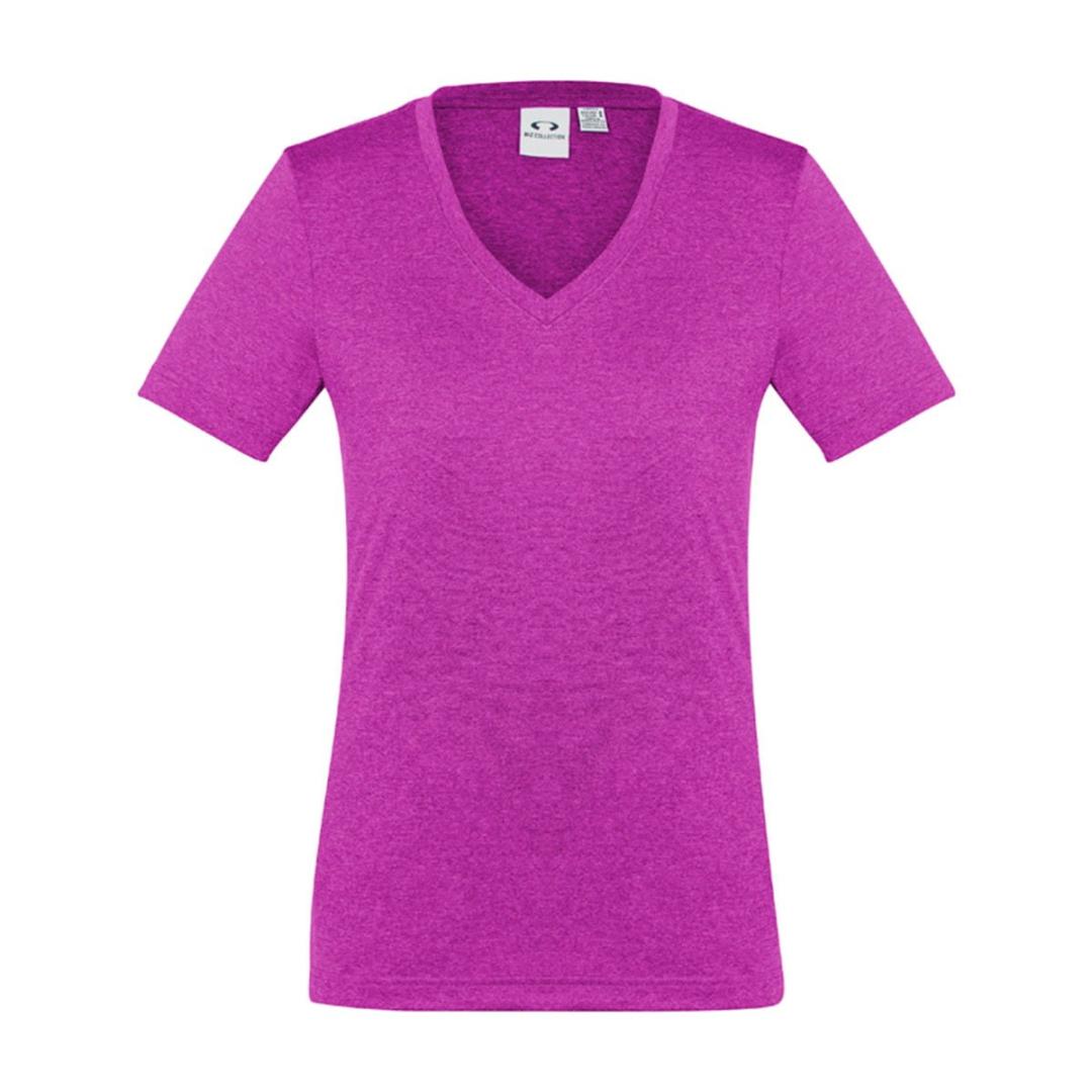 Ladies Aero Tee-Magenta