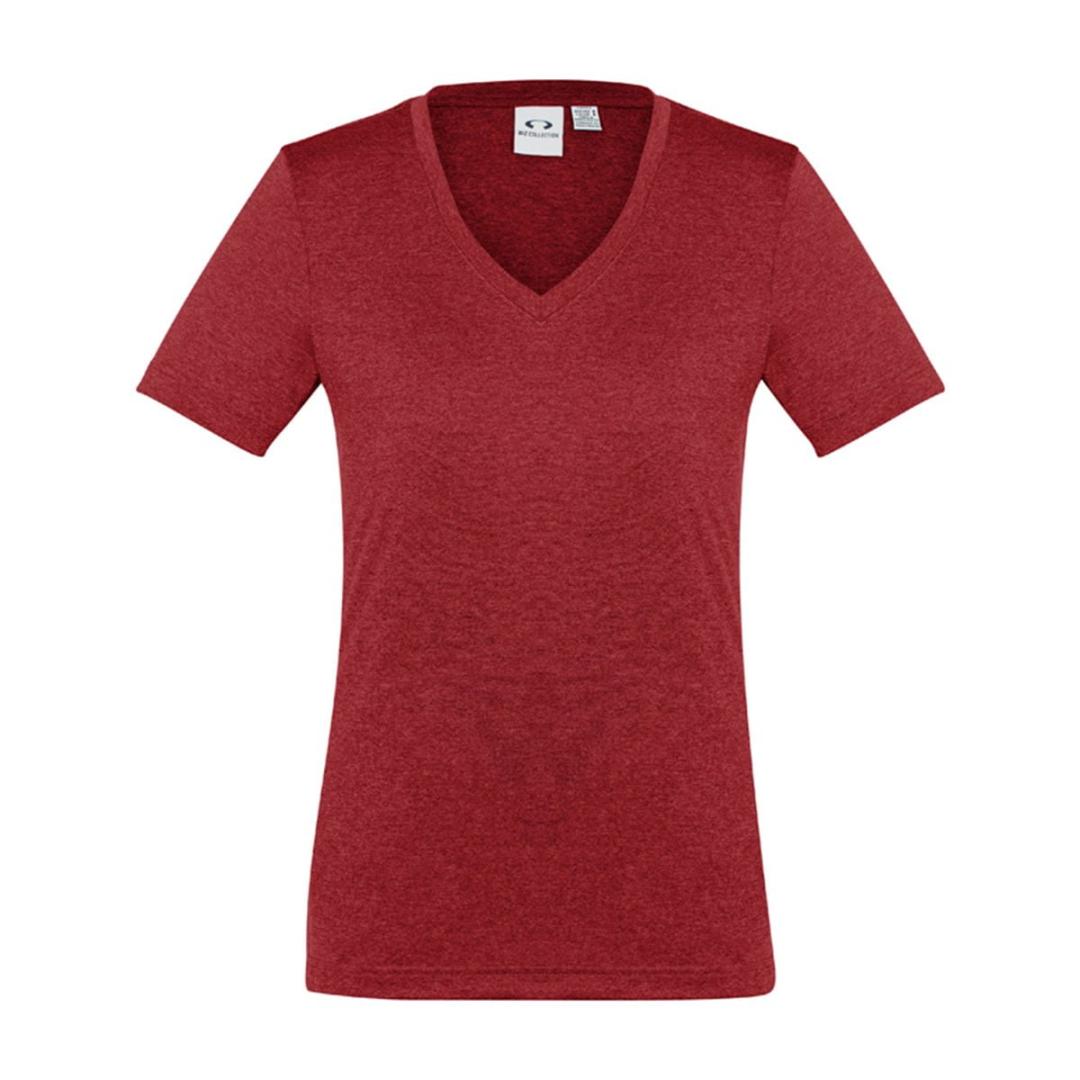 Ladies Aero Tee-Red
