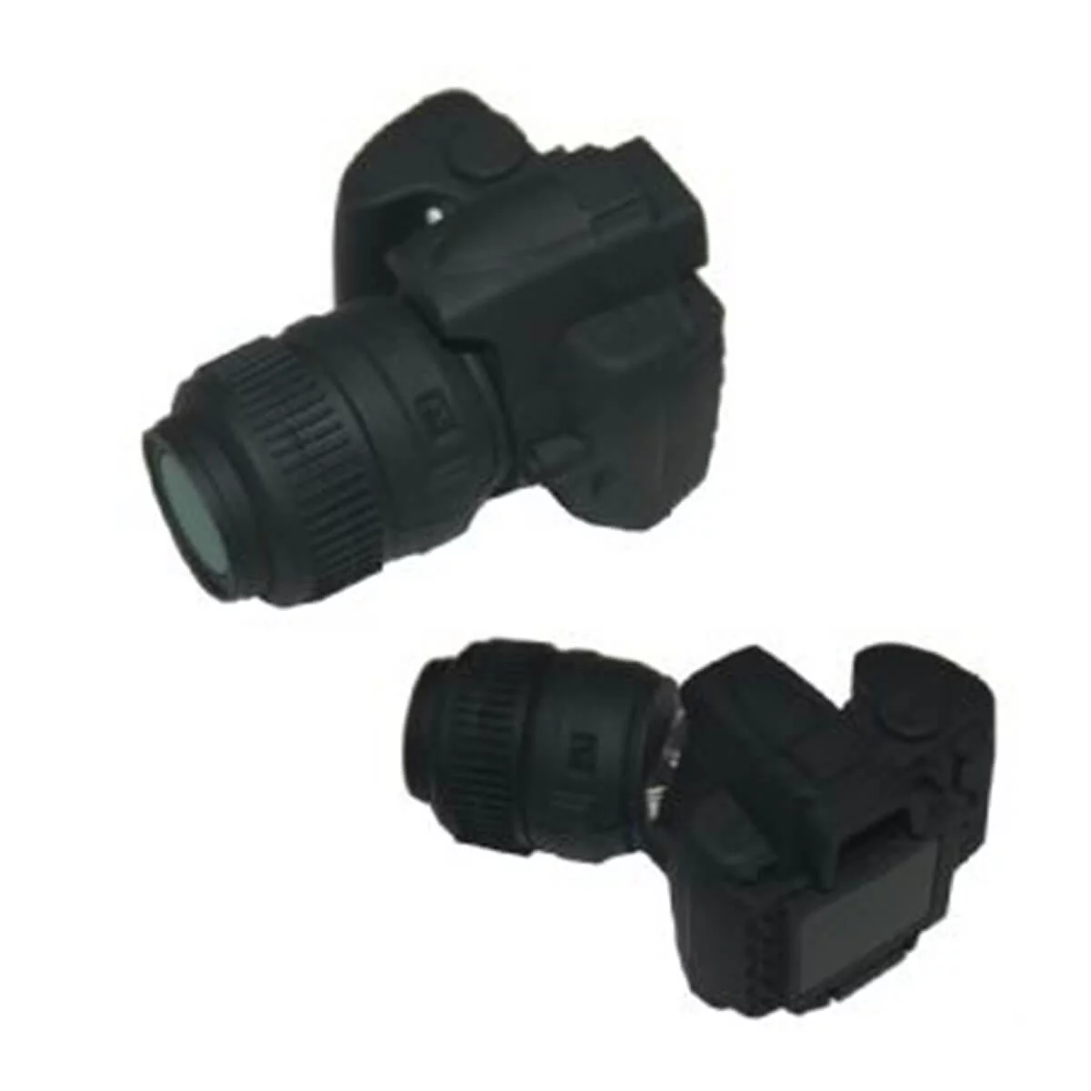 Camera PVC Flash Drive-You can change up to 2 of the base PVC colours and print your logo in 1-2 colours in 1 position.