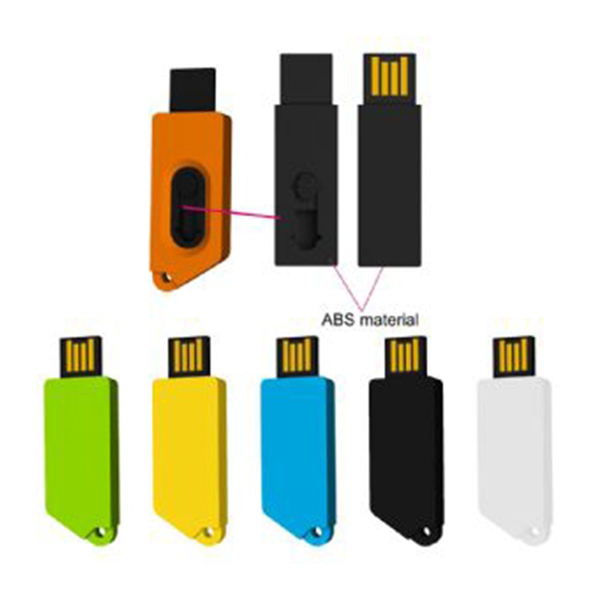 PVC Slider USB Flash Drive