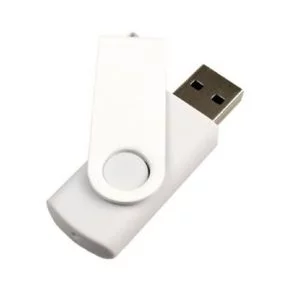 Rotate USB with Lacquered Clip - 4Gb