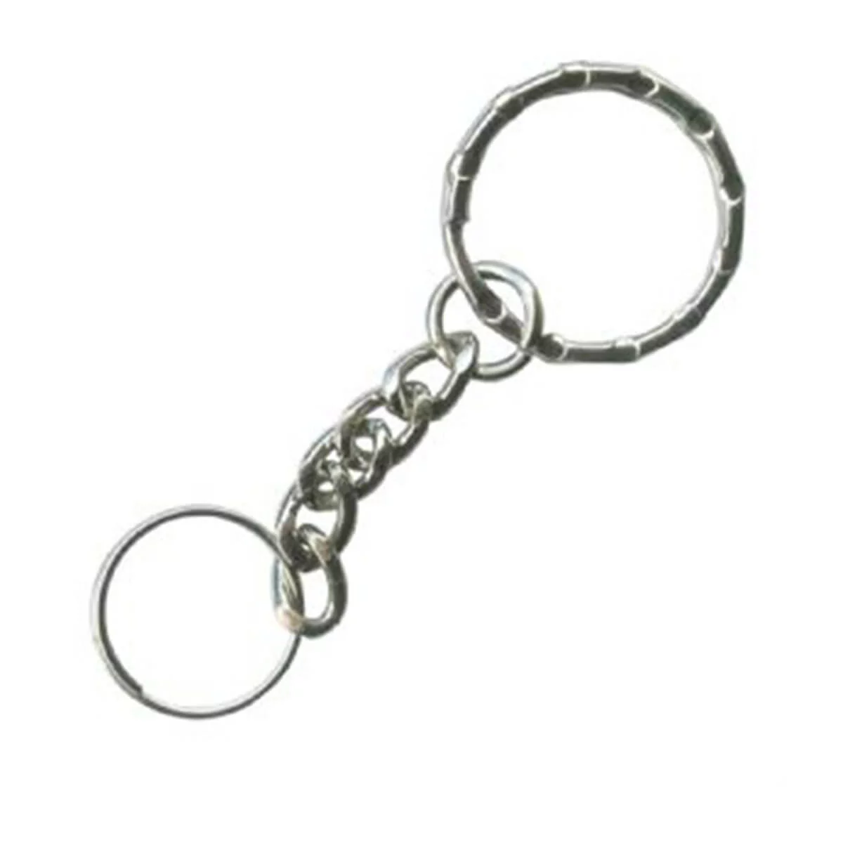 USB Keychain – Large-Silver.
