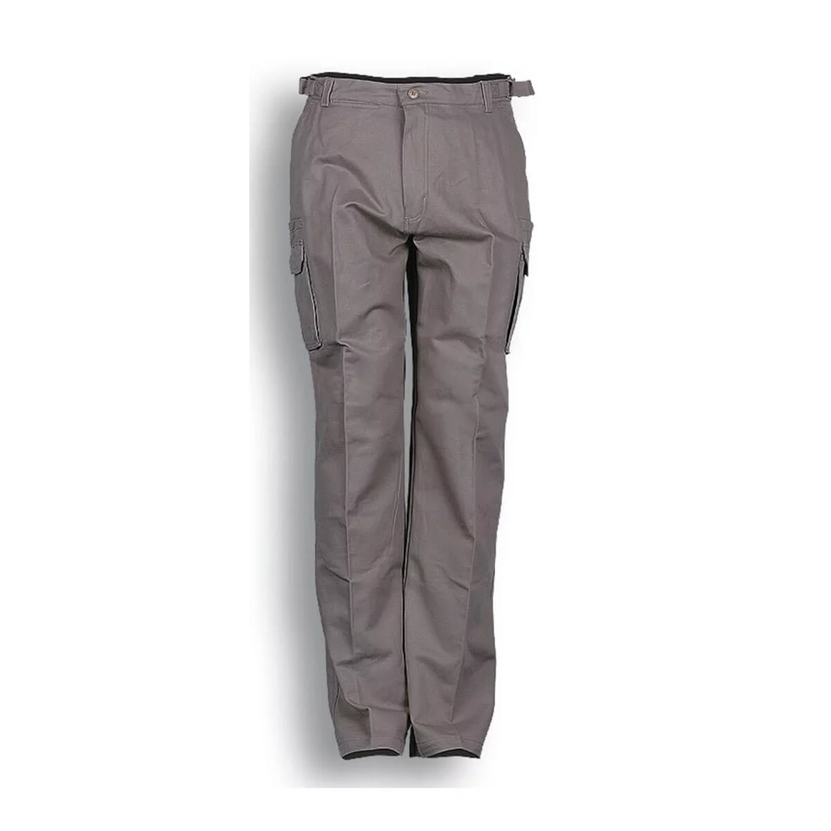 COTTON DRILL CAGO PANTS-Sandstone