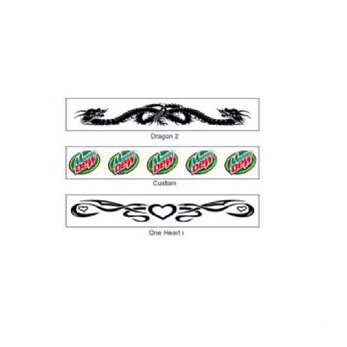 Armband Tattoos-Available in any PMS colour.